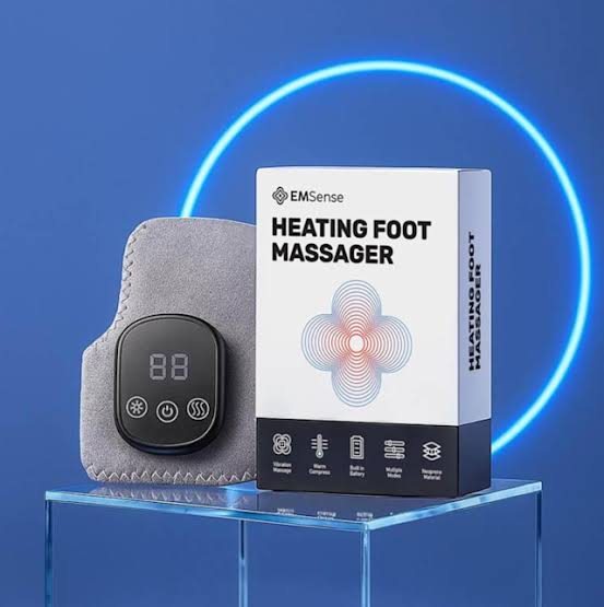 EMSense Fußmassagegerät mit Wärme und Kompression